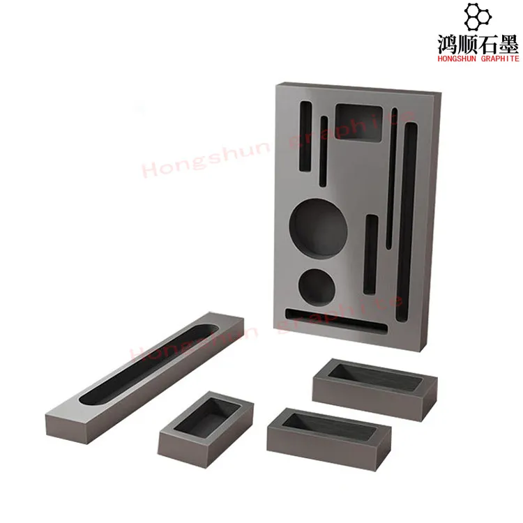 Zlatý a strieborný taviaci grafitový téglik